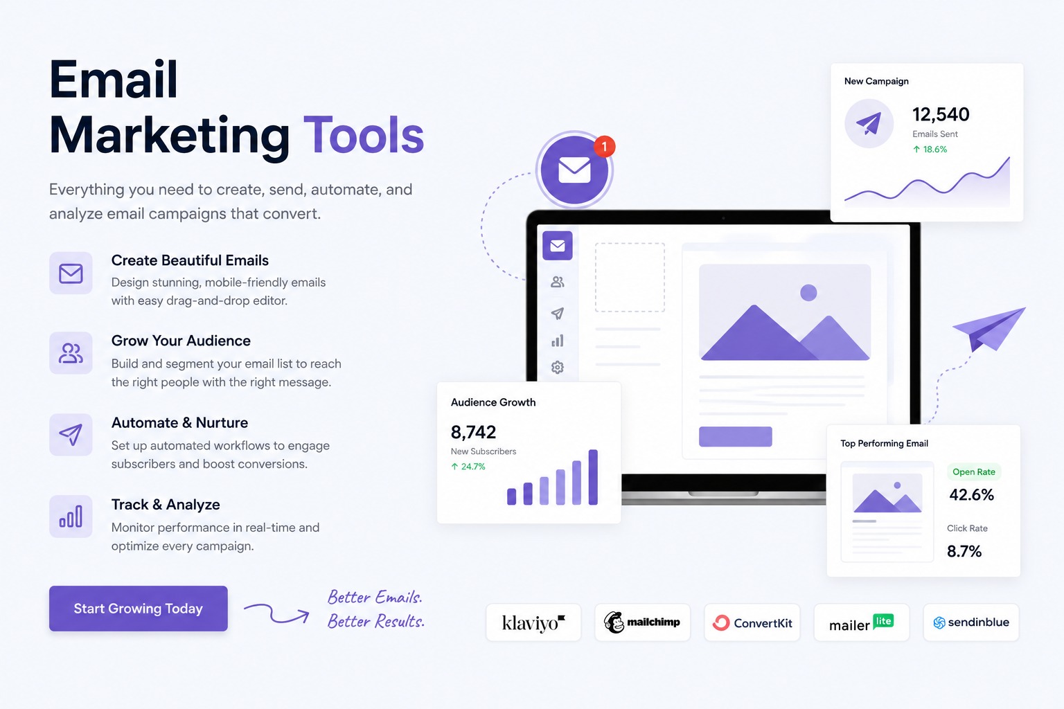 EMAIL MARKETING TOOLS